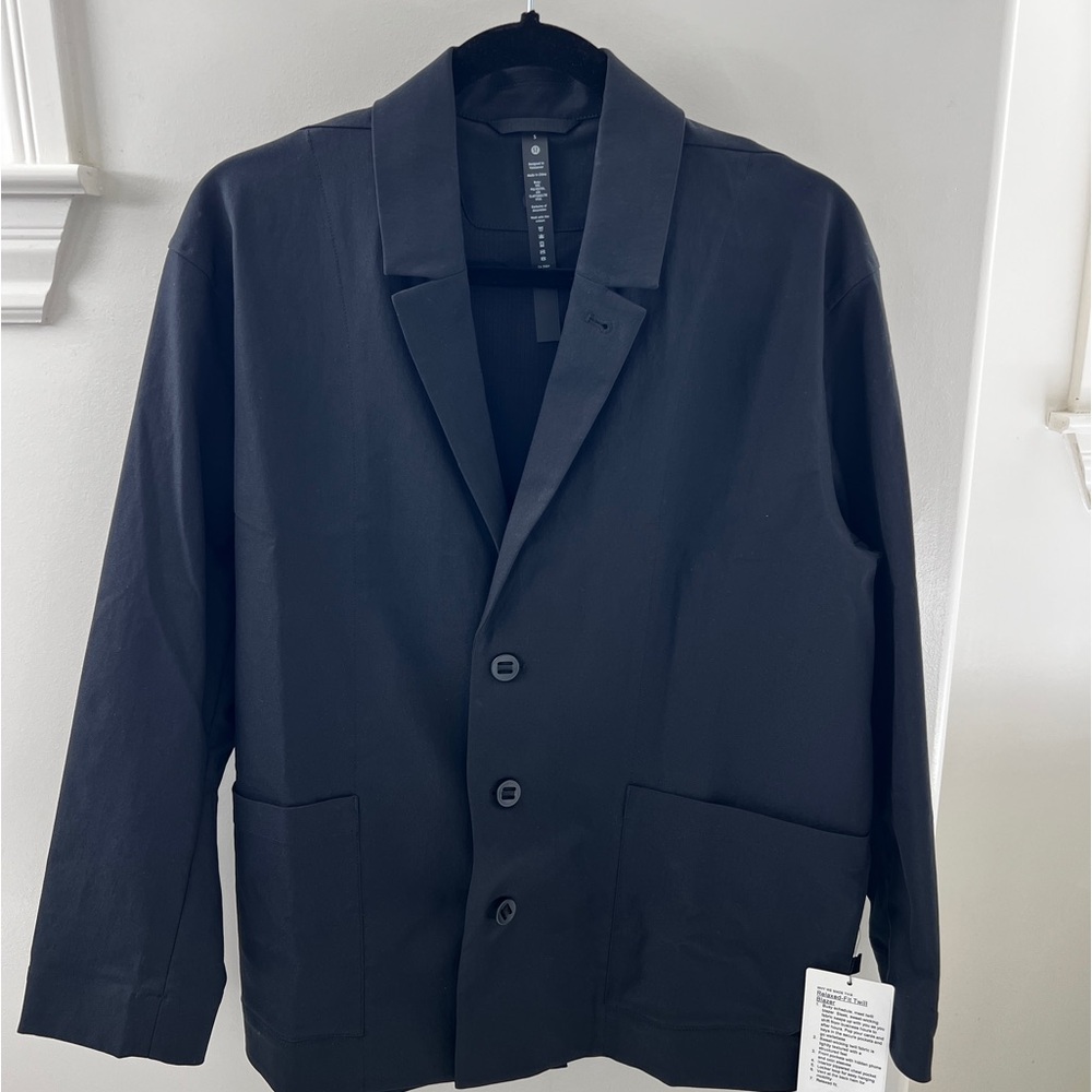 NWT lululemon relaxed-fit twill blazer size S